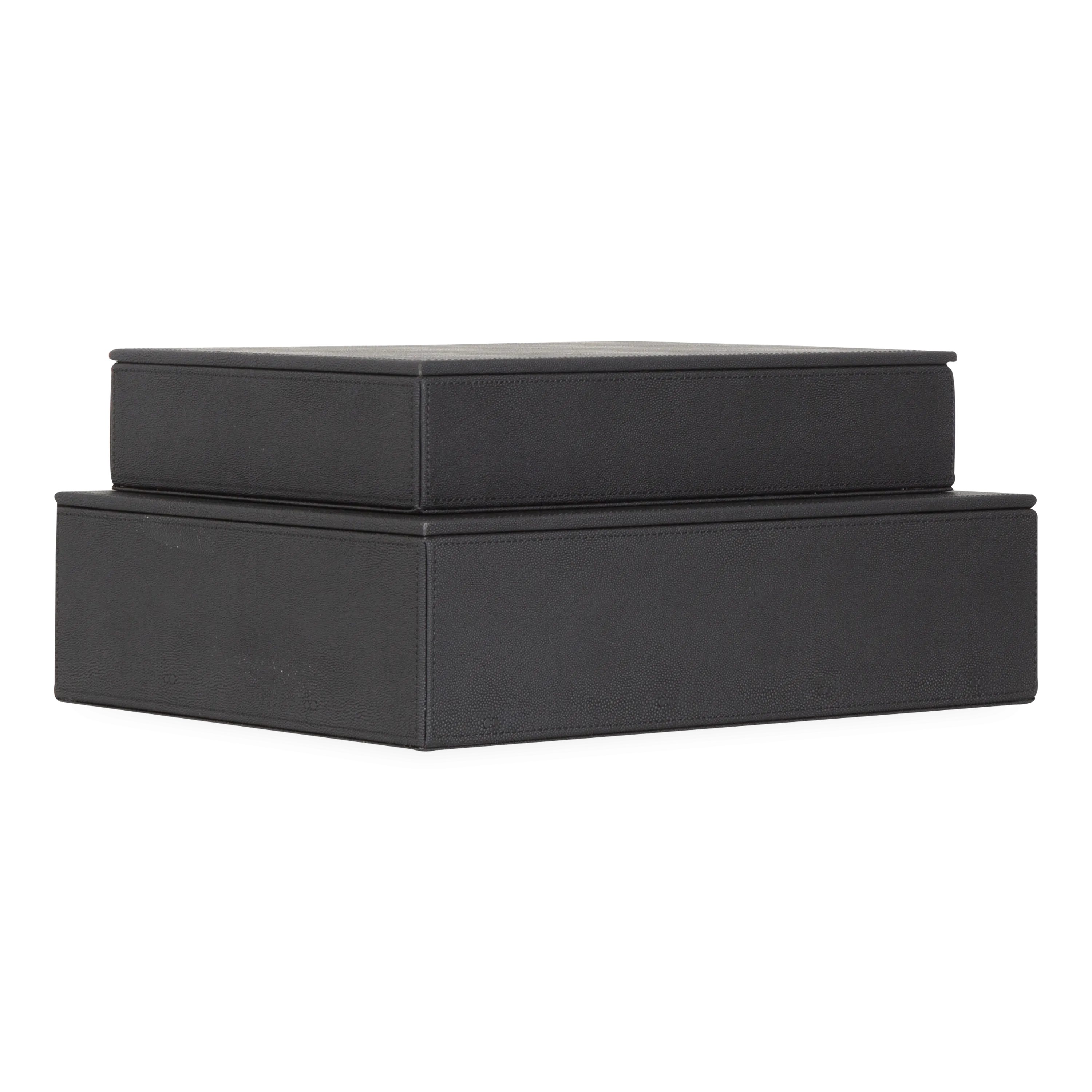 Faux Shagreen Box