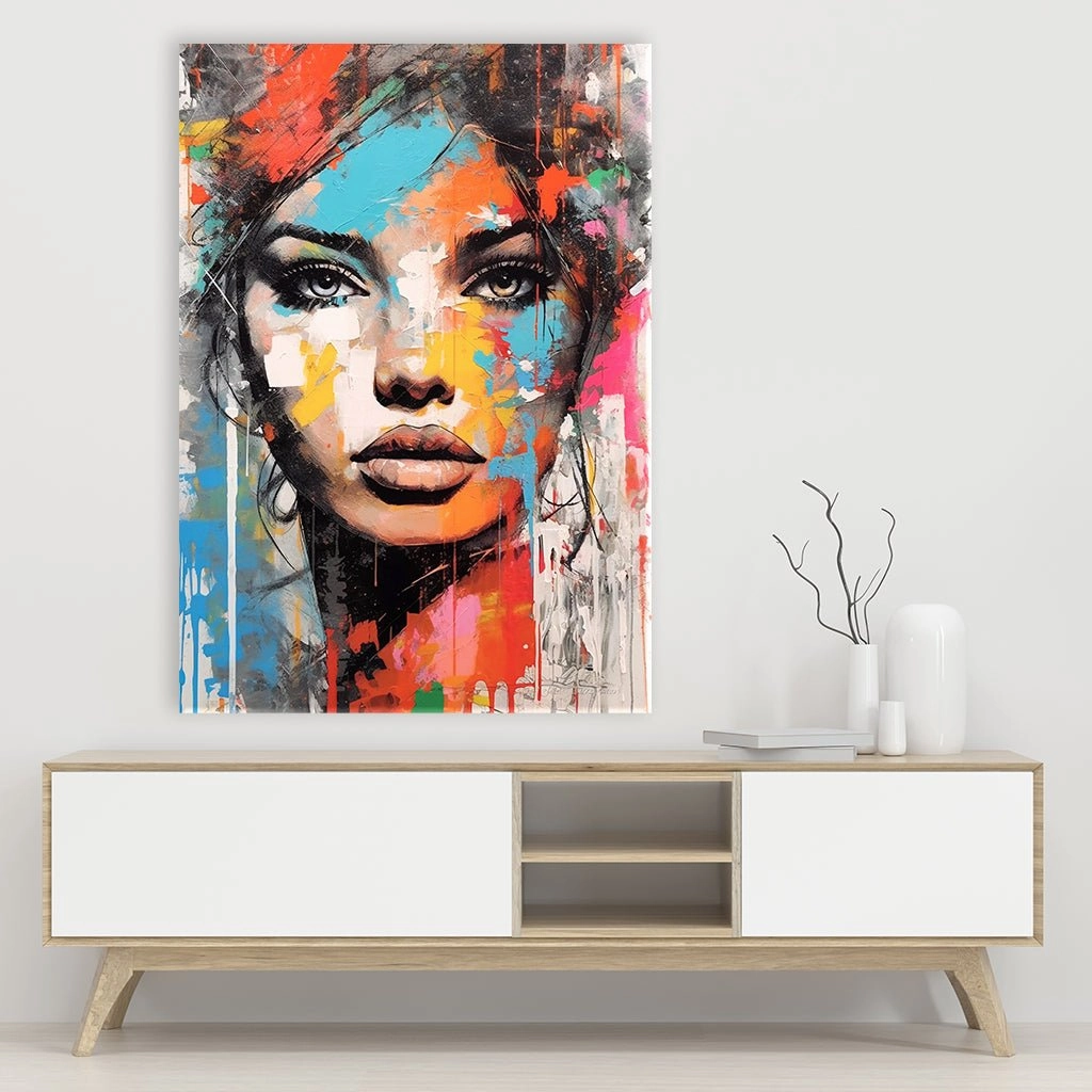 Female Pop Art by Rosa Piazza 