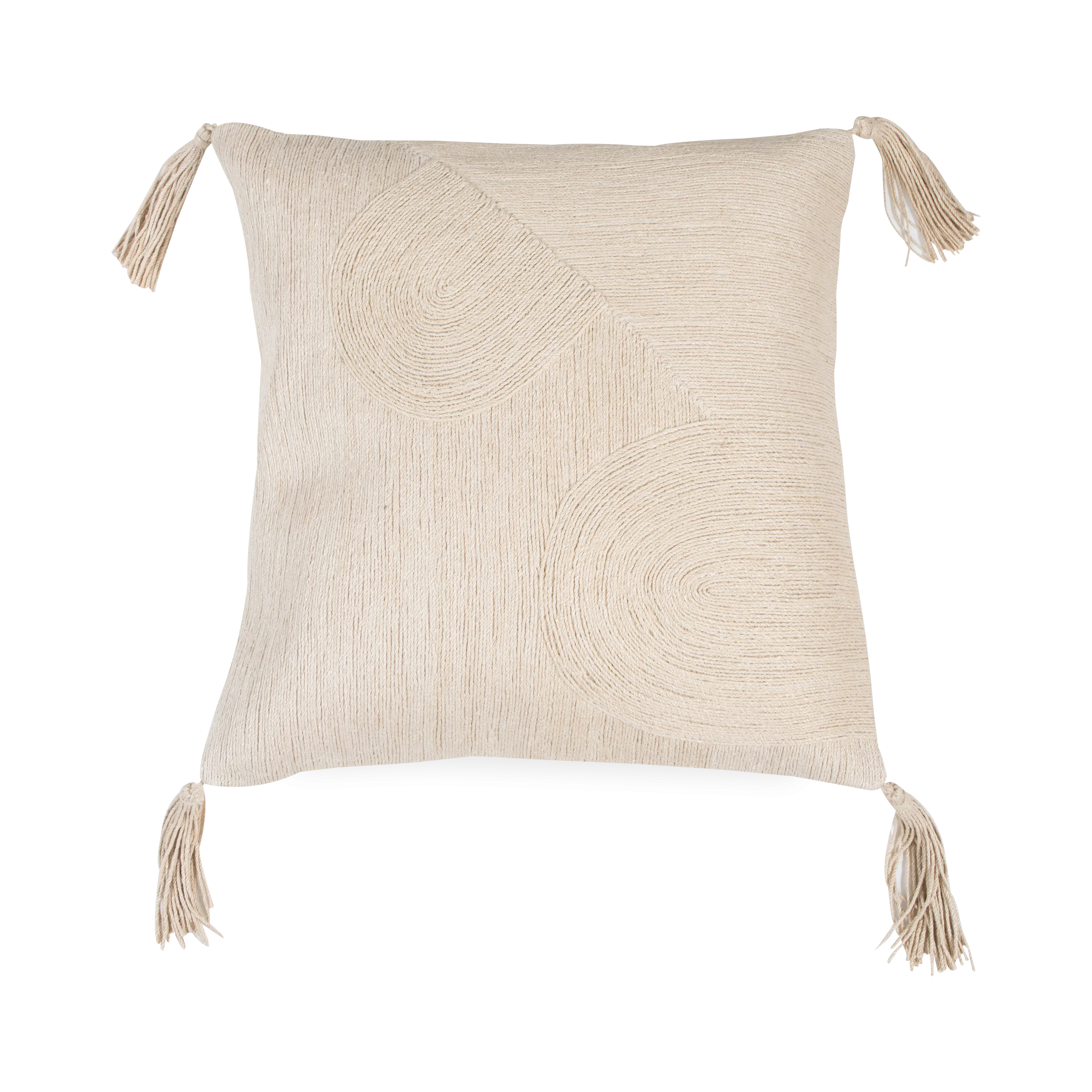 Fields Tassel Pillow creative interior decor