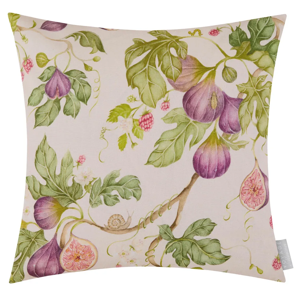 Fig Gardens Printed Cushion Purple