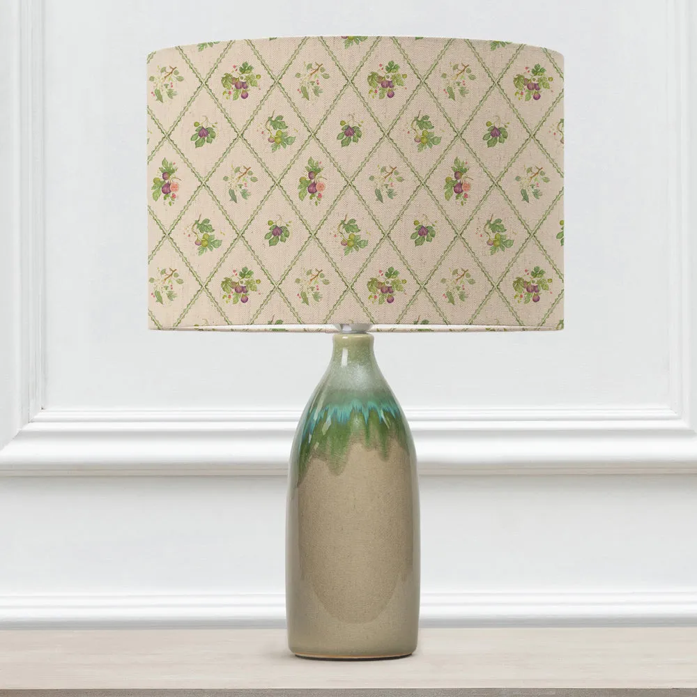 Fig Trellis Eva & Narvi Complete Table Lamp Jade/Cream