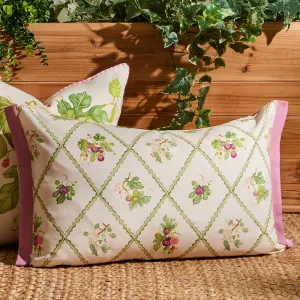 Fig Trellis Printed Outdoor Cushion Purple modern fashion rug  