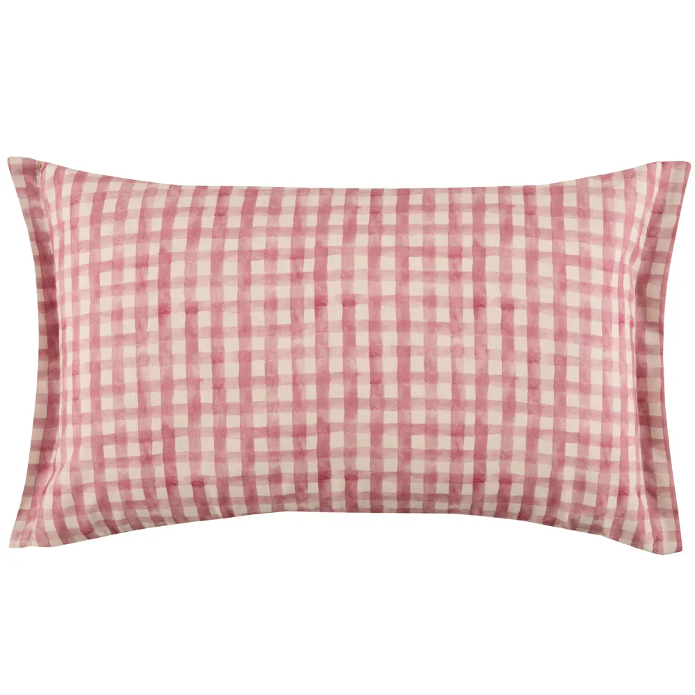 Fig Trellis Printed Outdoor Cushion Purple