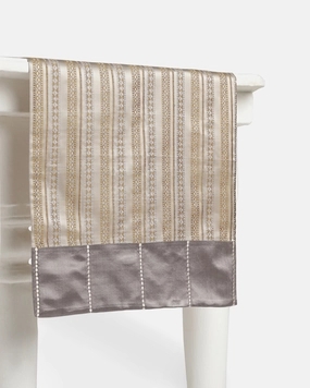 Fiolmena Tanchoi Silk Table Runner ceramic table ornament