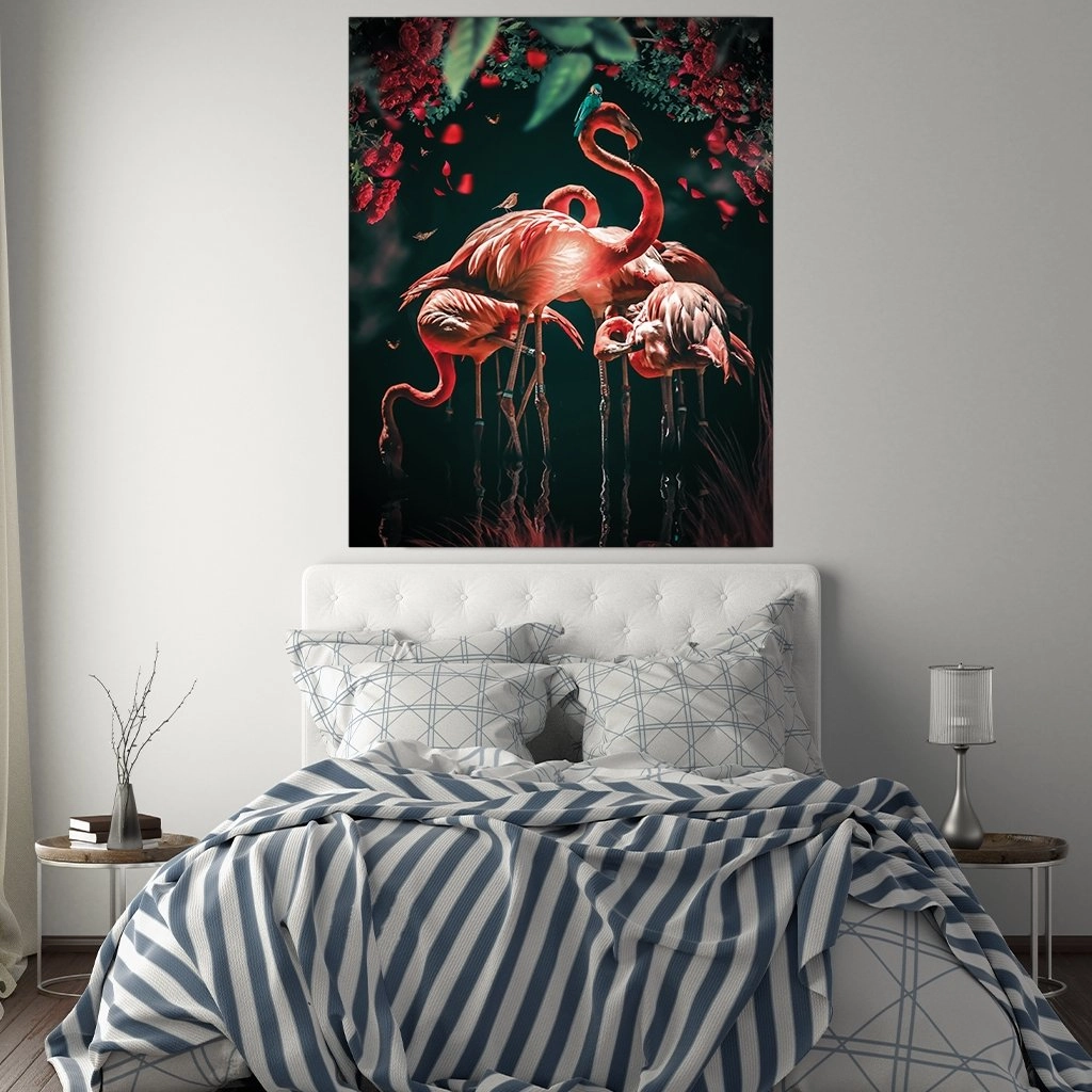 Flamingos by Zenzdesign 
