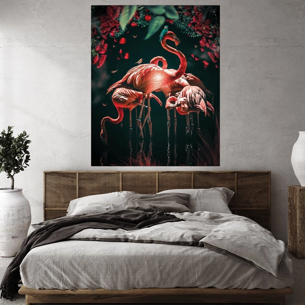 Flamingos by Zenzdesign 