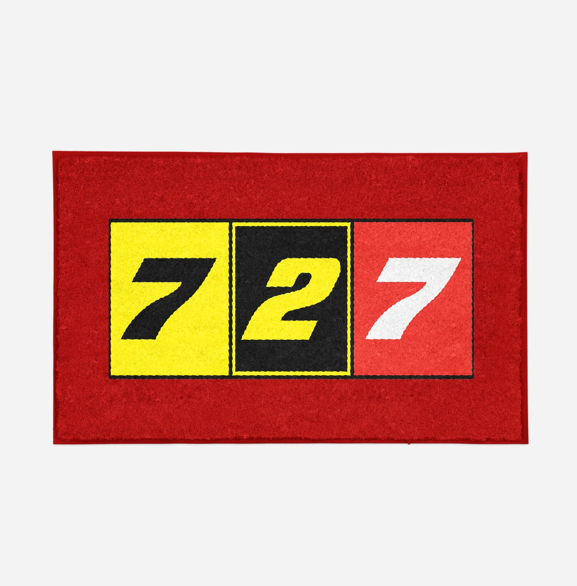 Flat Colourful 727 Designed Door Mats