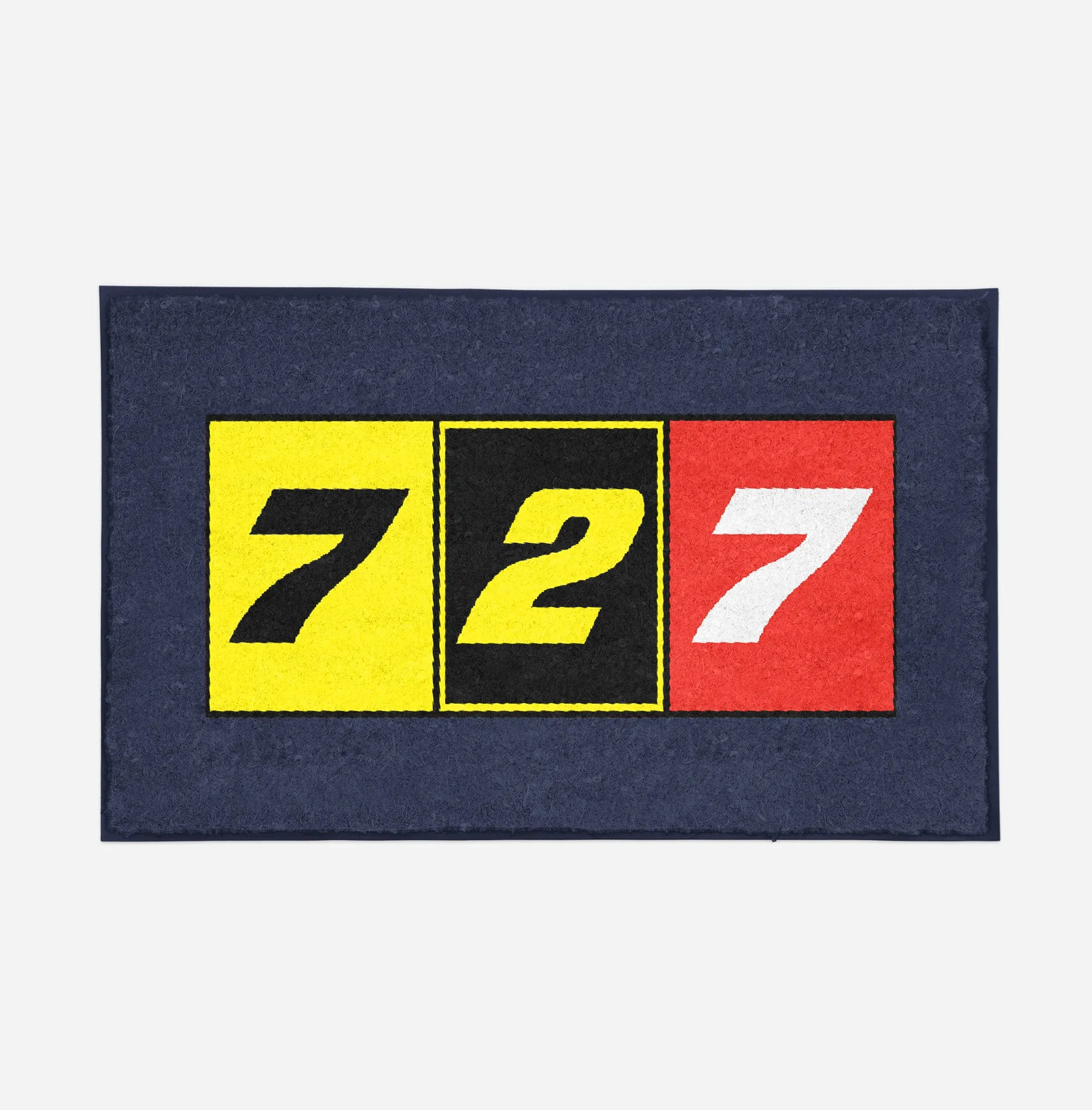 Flat Colourful 727 Designed Door Mats
