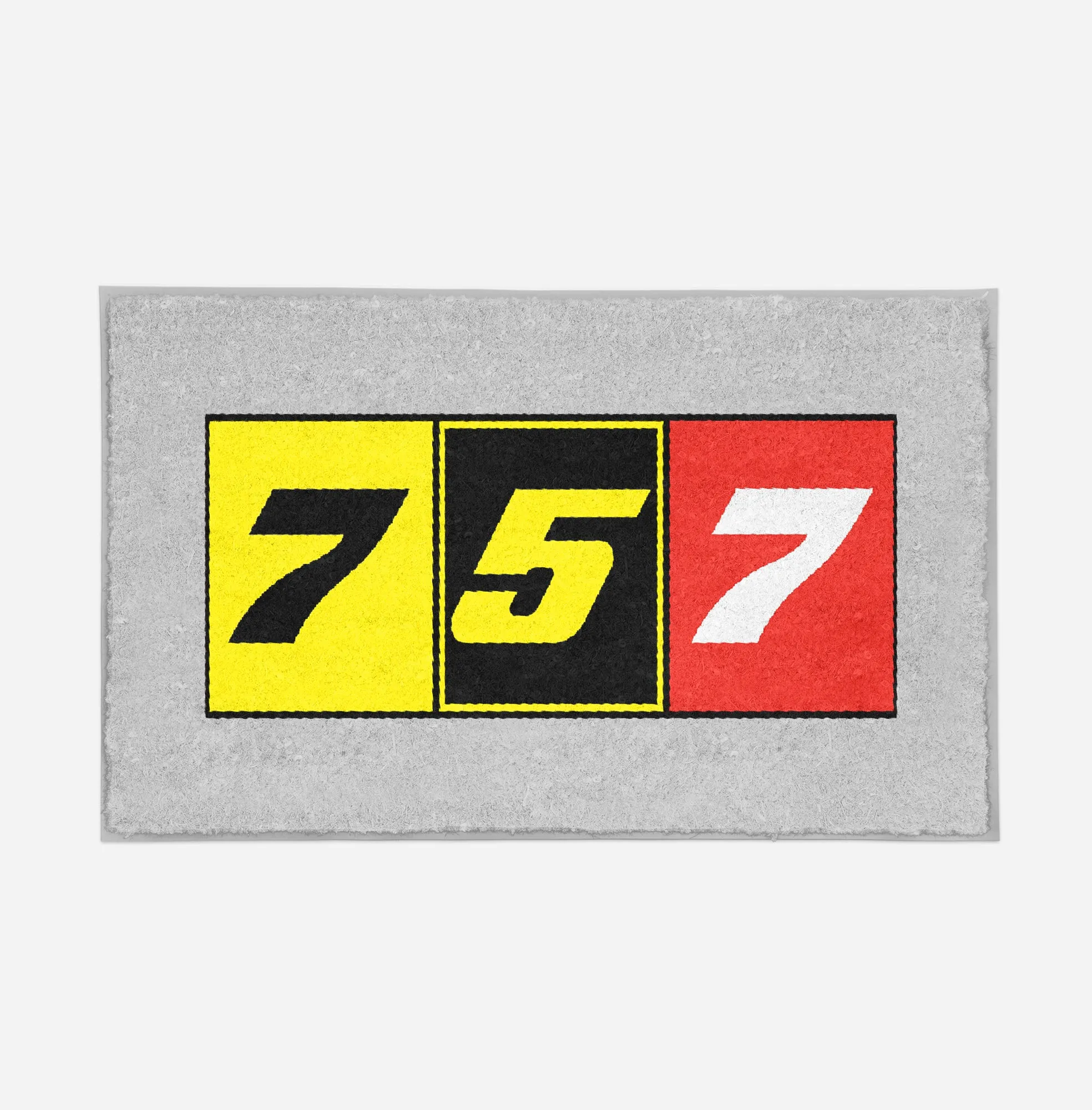 Flat Colourful 757 Designed Door Mats
