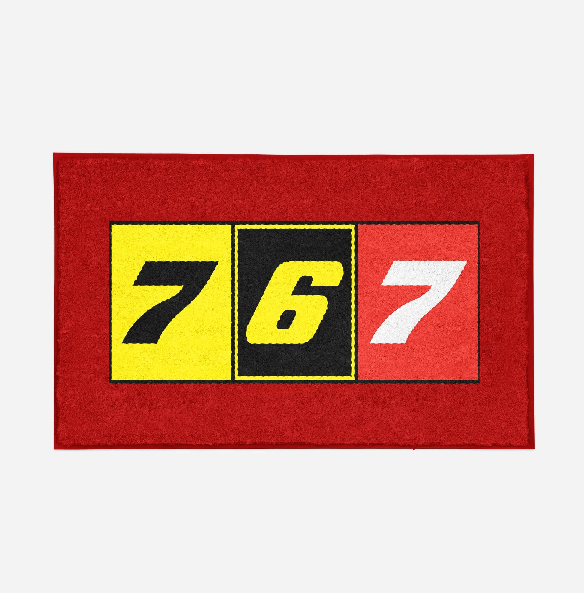 Flat Colourful 767 Designed Door Mats