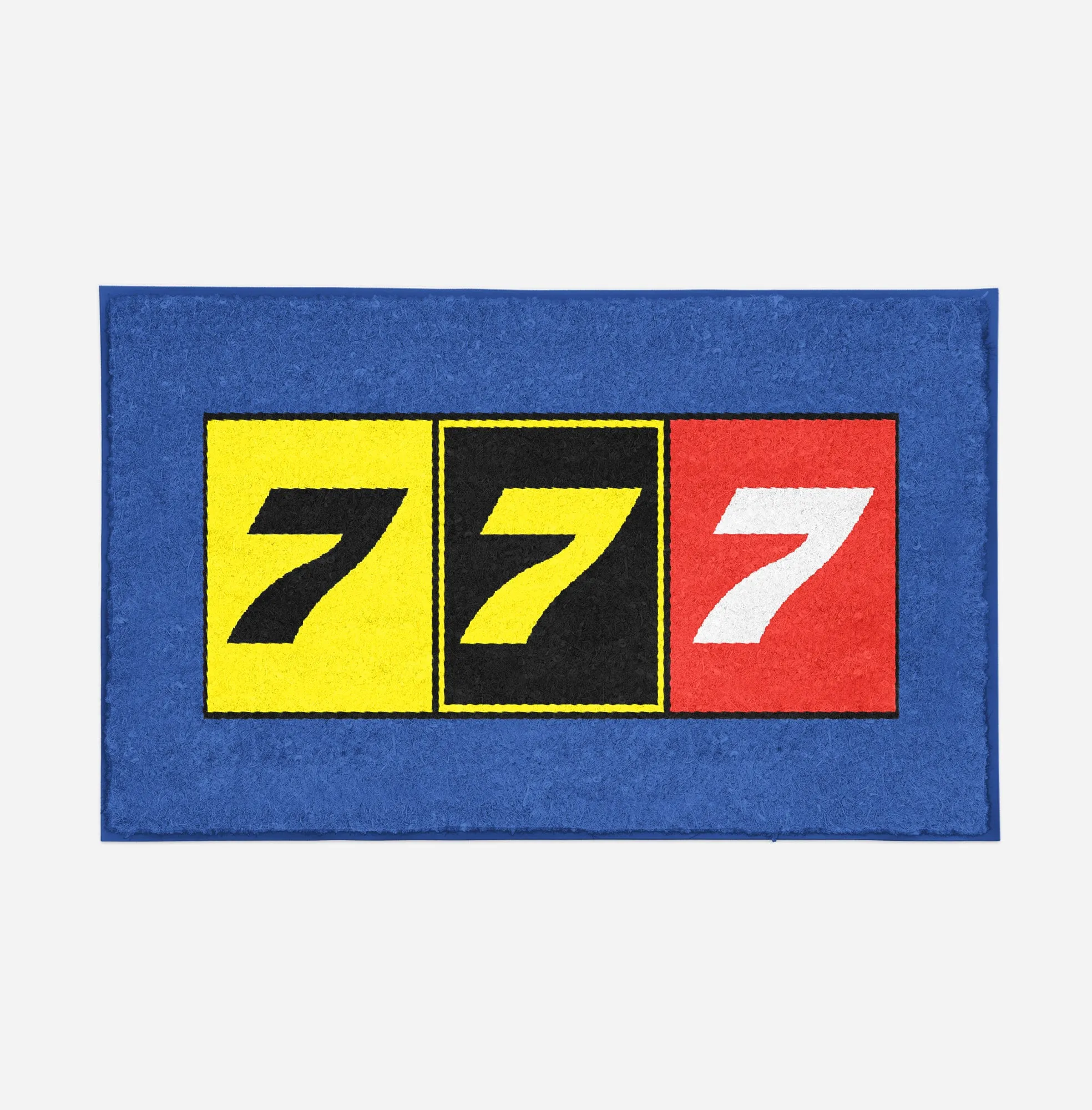 Flat Colourful 777 Designed Door Mats