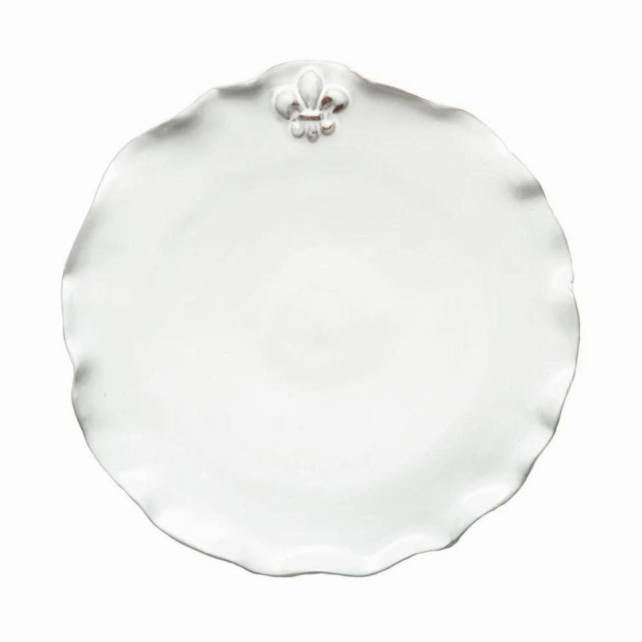Fleur de Lis Dinner Plates mini desktop sculpture