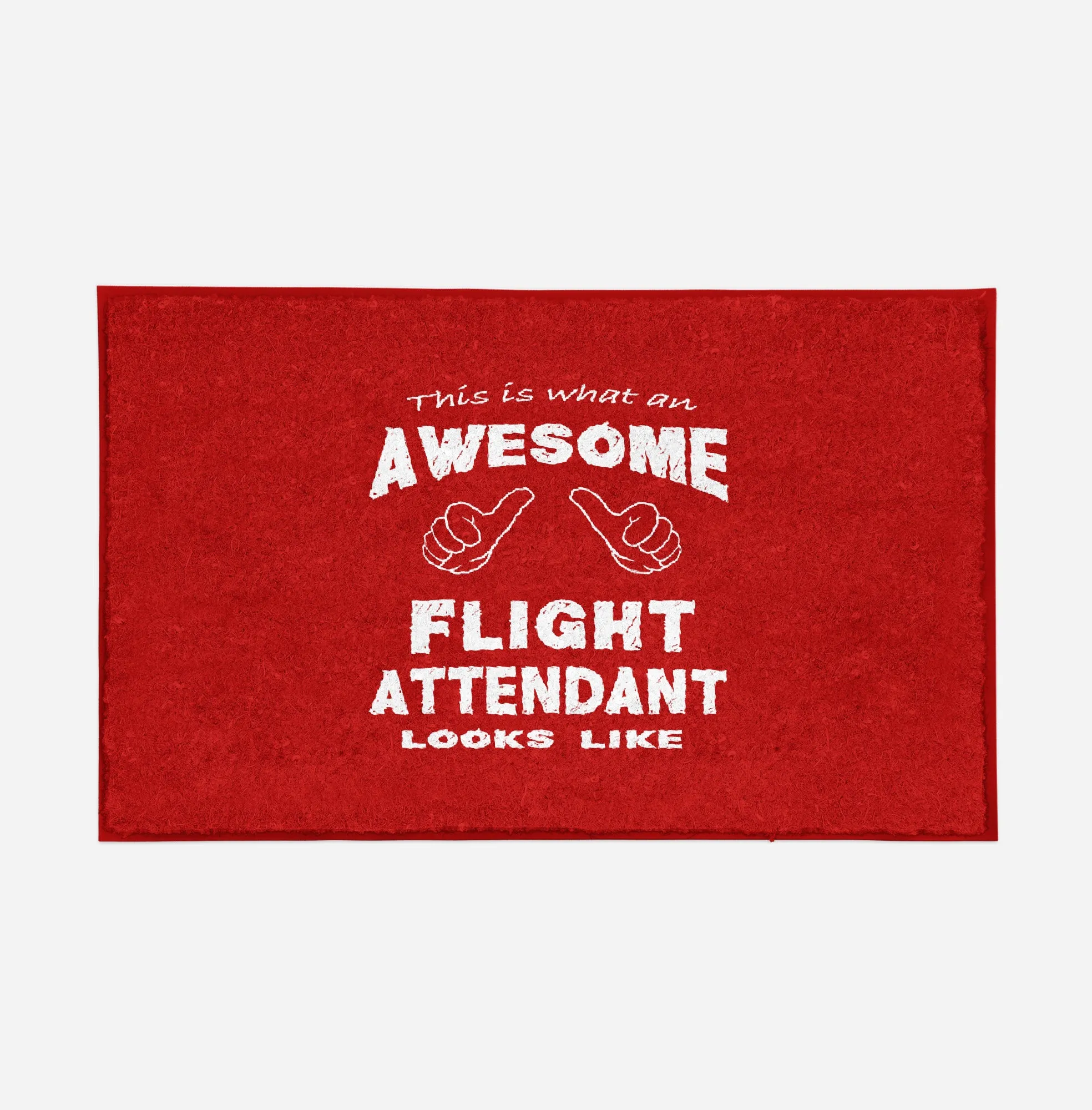 Flight Attendant Designed Door Mats