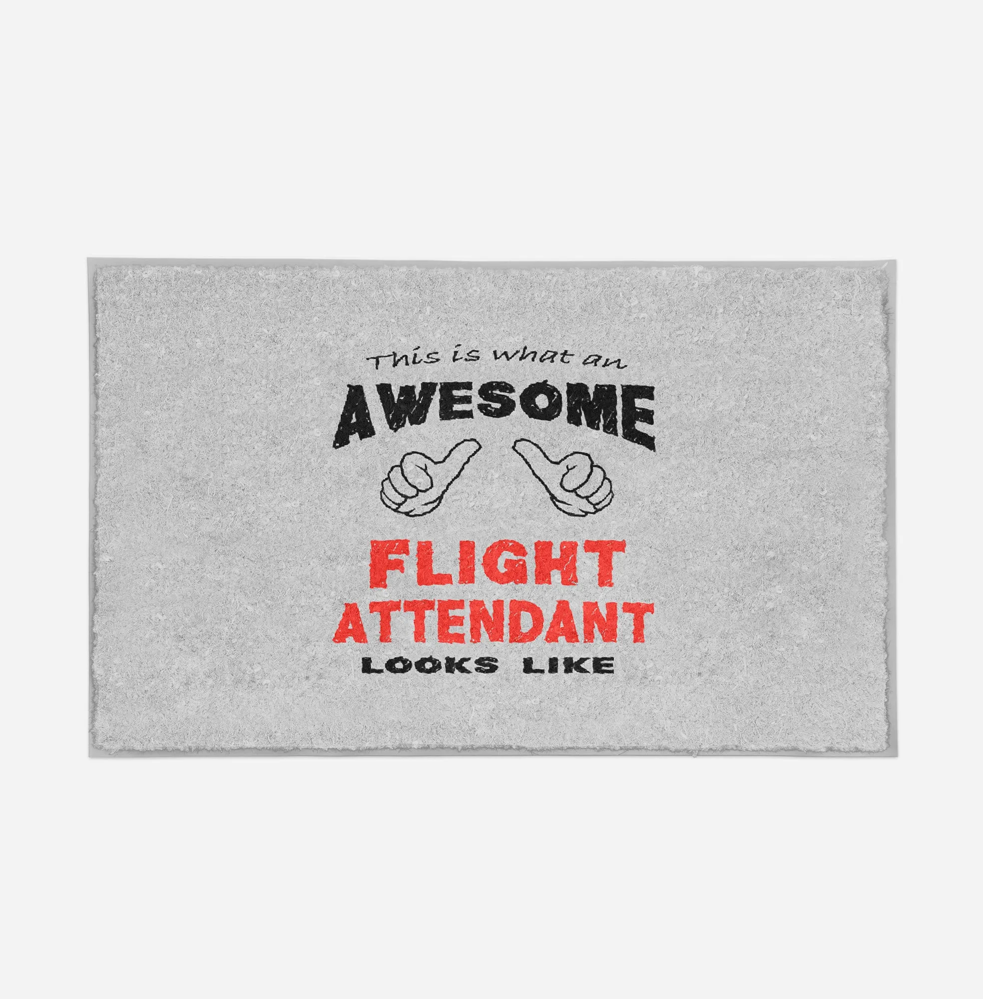 Flight Attendant Designed Door Mats