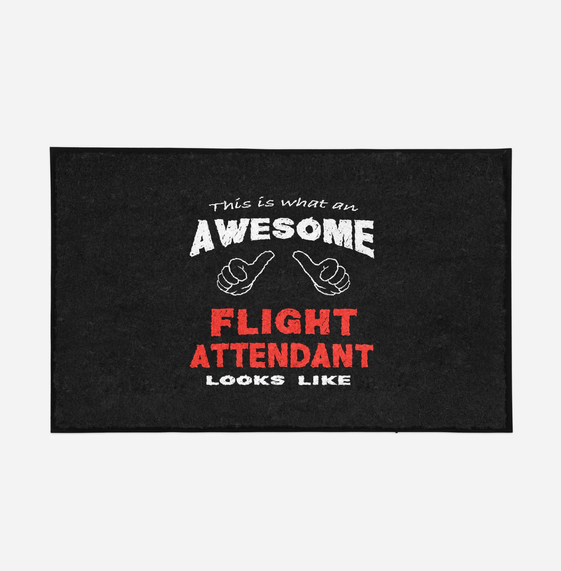 Flight Attendant Designed Door Mats