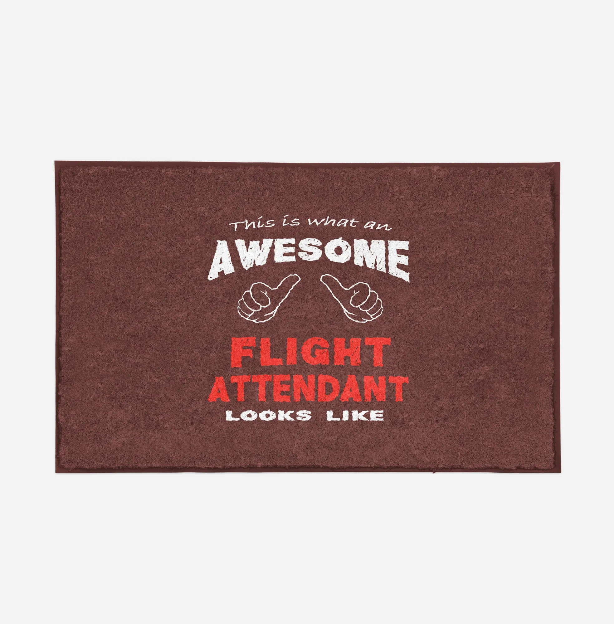 Flight Attendant Designed Door Mats