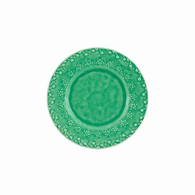 Flora Dessert Plate, Green cute desktop display