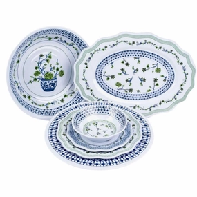Floral Cache Pot Melamine Dinnerware Collection cute desktop display