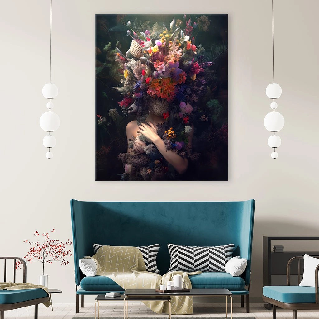 Floral Head by Zenzdesign