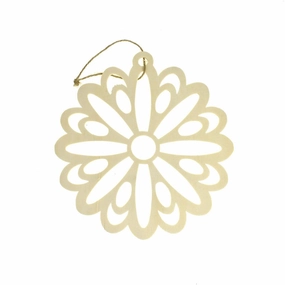 Flower Craft Wood Cut Out, 7-1/2-Inch wooden room decoration