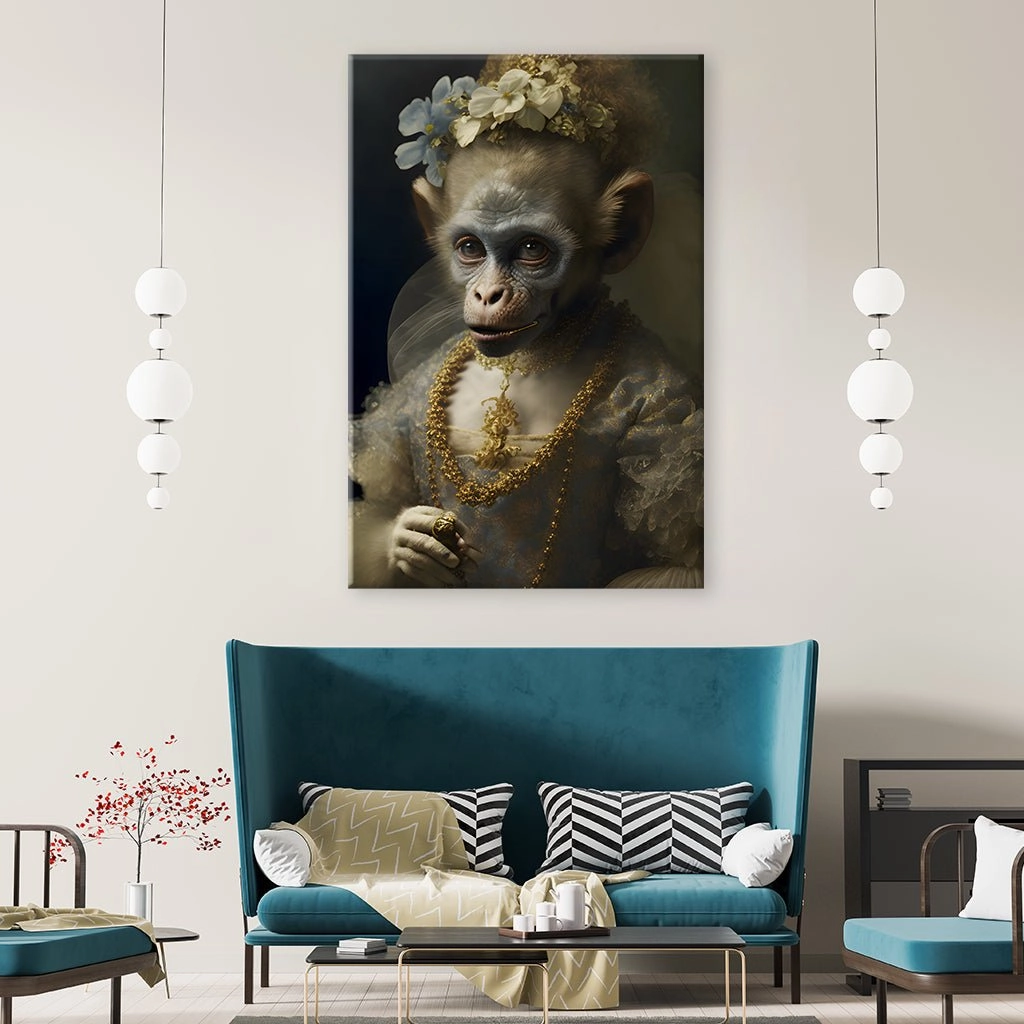 Flower Maiden Monkey by Juliano de Araujo