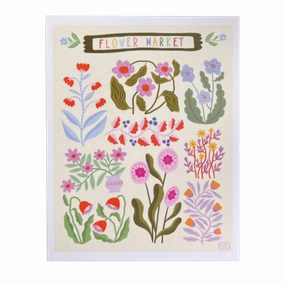 FLOWER MARKET minimalist art object  