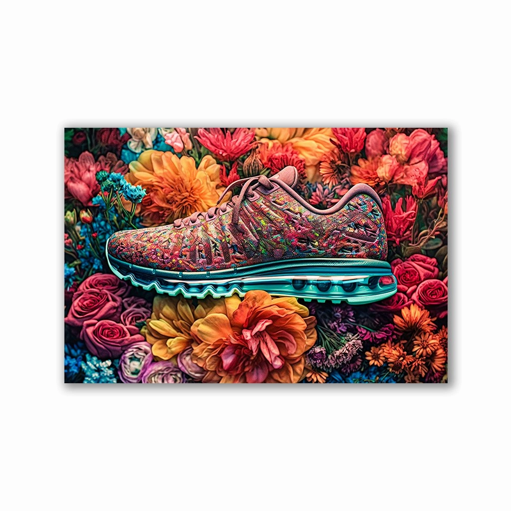 Flowery Max No2 by Himmelmiez framed mural artwork