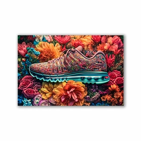 Flowery Max No2 by Himmelmiez framed mural artwork