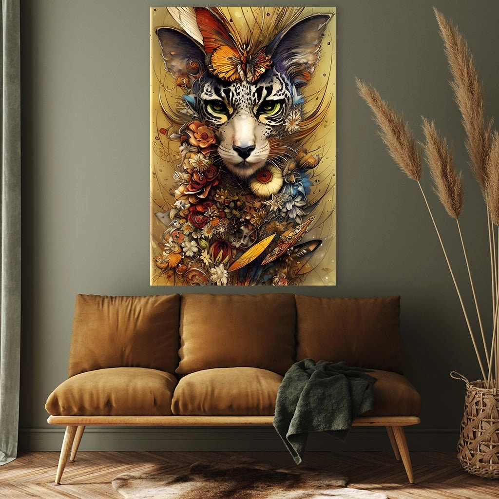 Flowery Wildcat by Artwerx