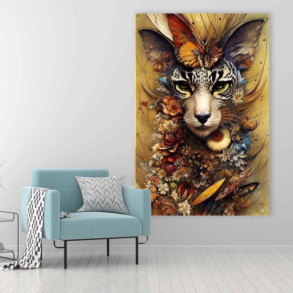 Flowery Wildcat by Artwerx
