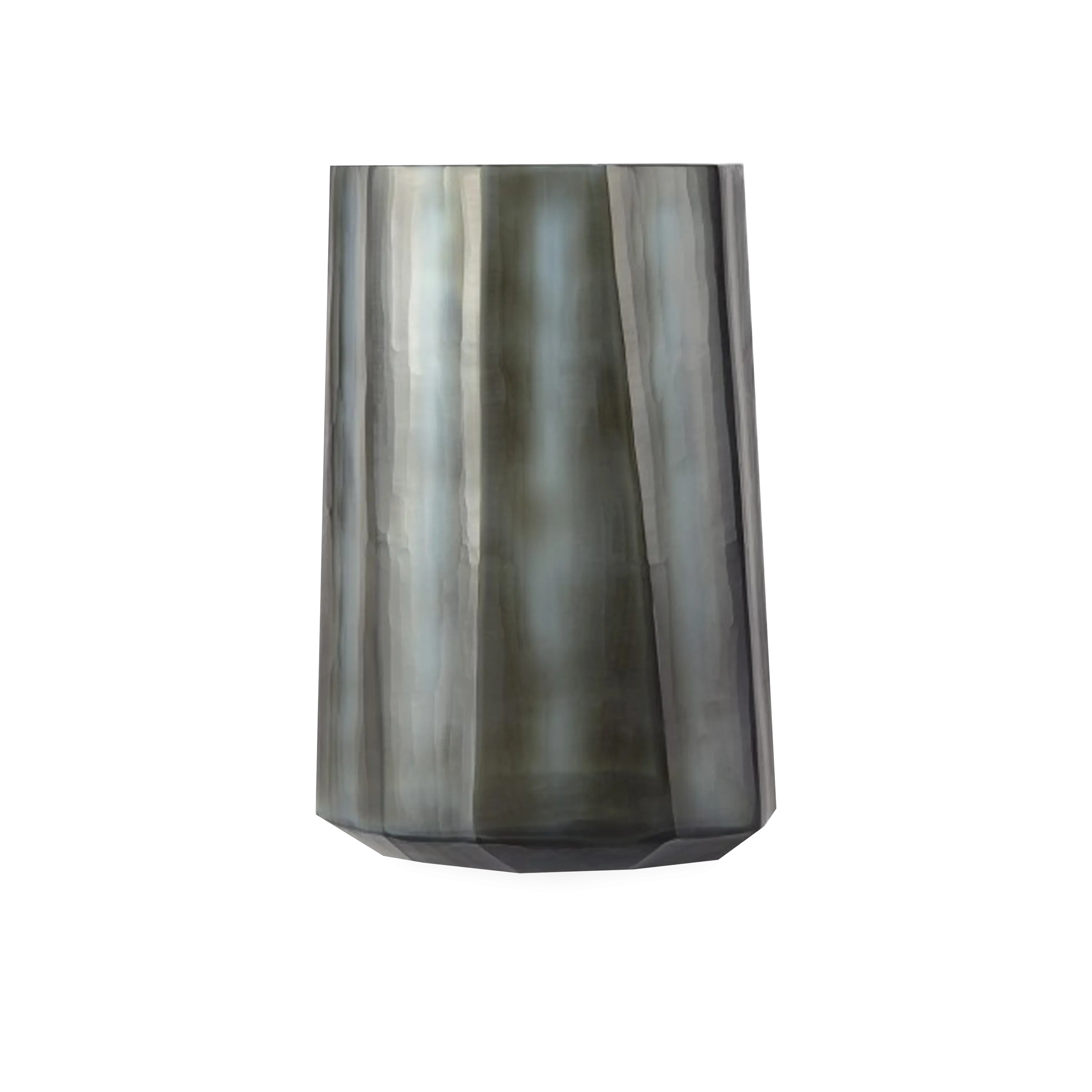 Fluted Glass Vase