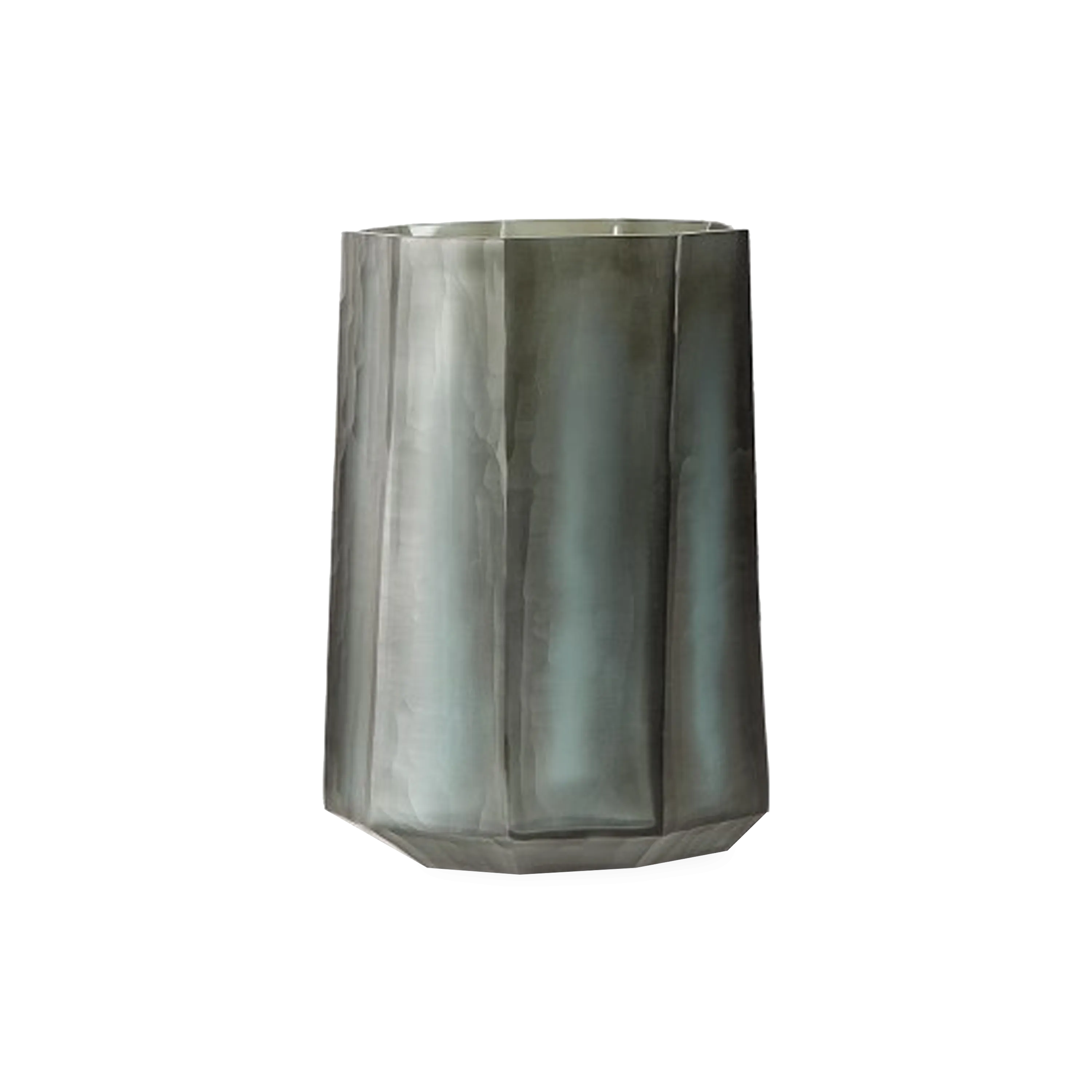 Fluted Glass Vase