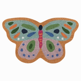 Flutter By Shaped Doormat minimalist art object  