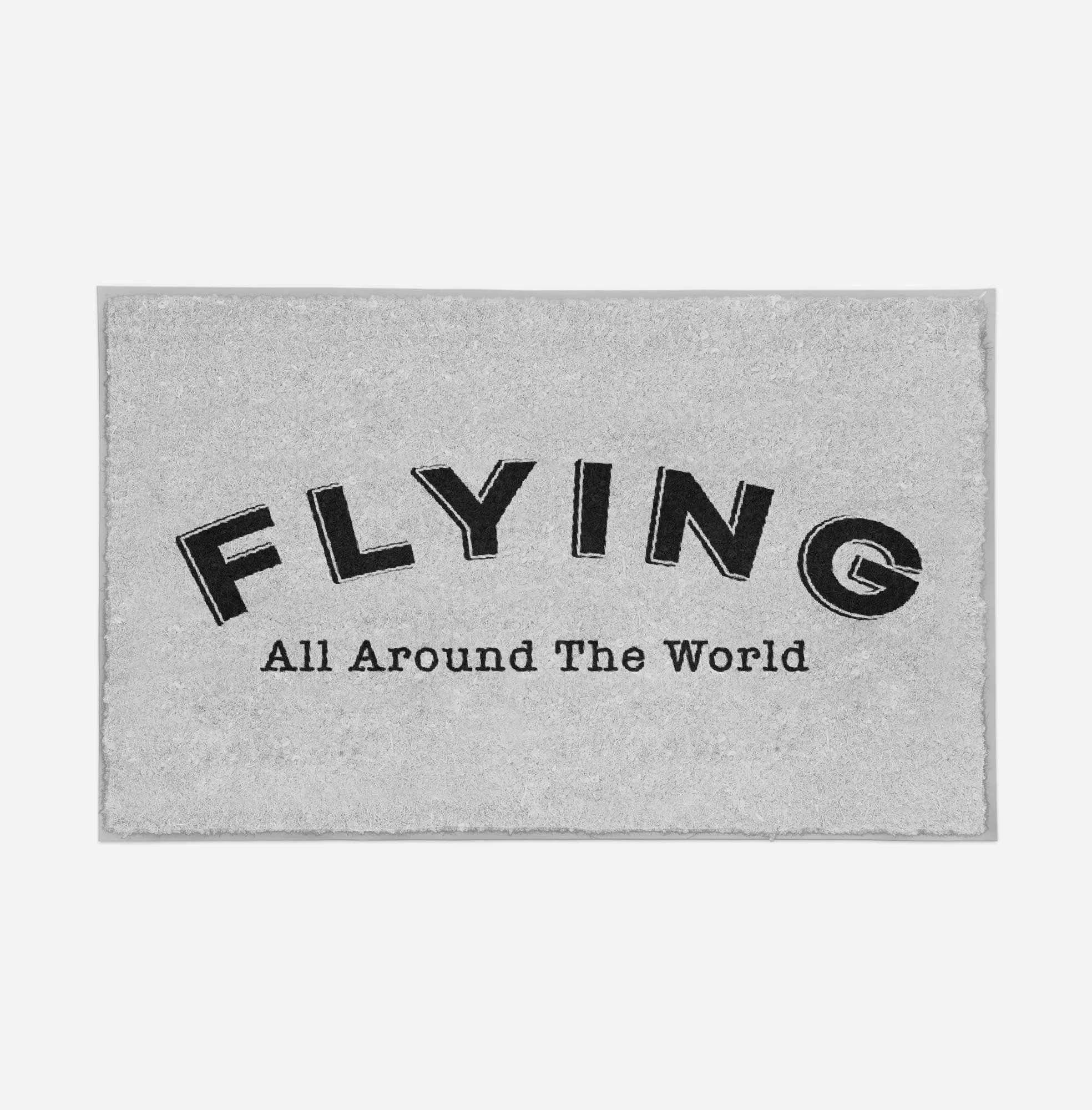 Flying All Around The World Designed Door Mats