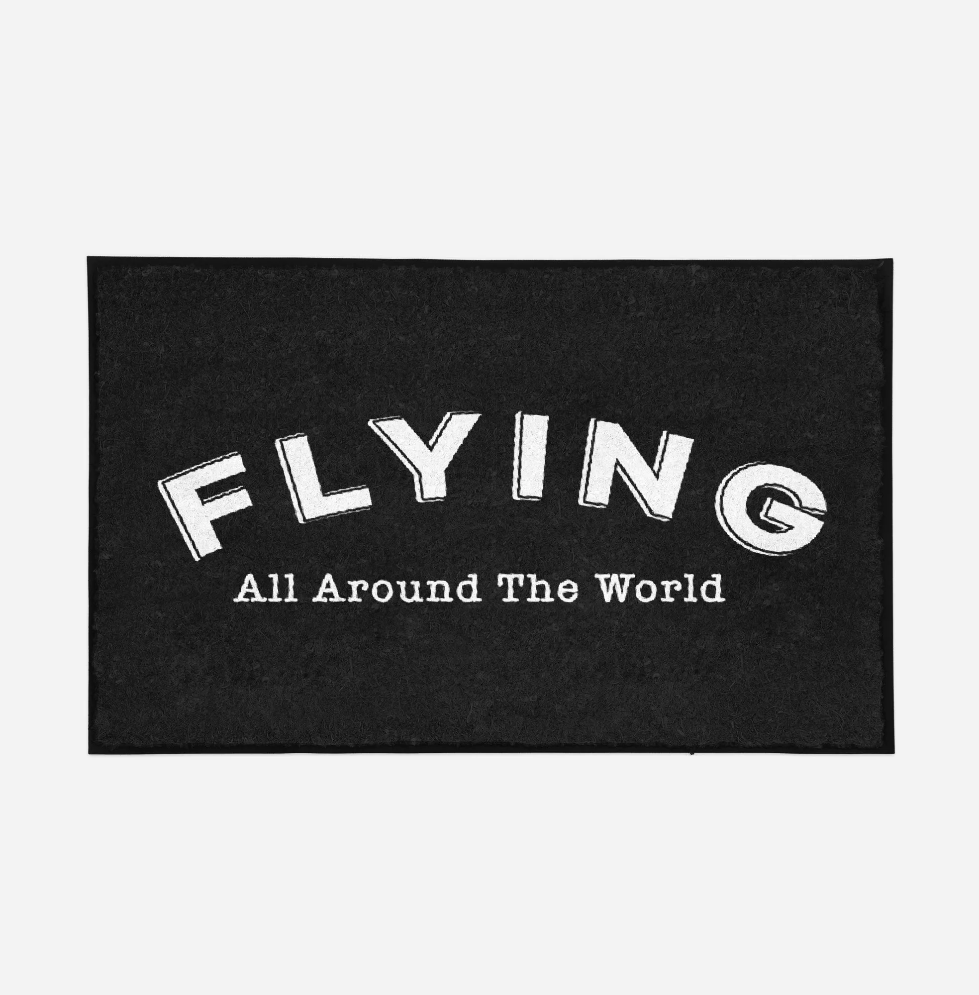 Flying All Around The World Designed Door Mats