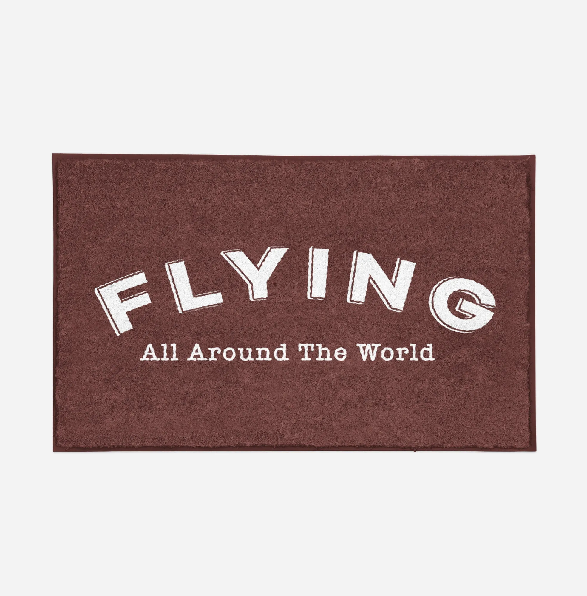 Flying All Around The World Designed Door Mats