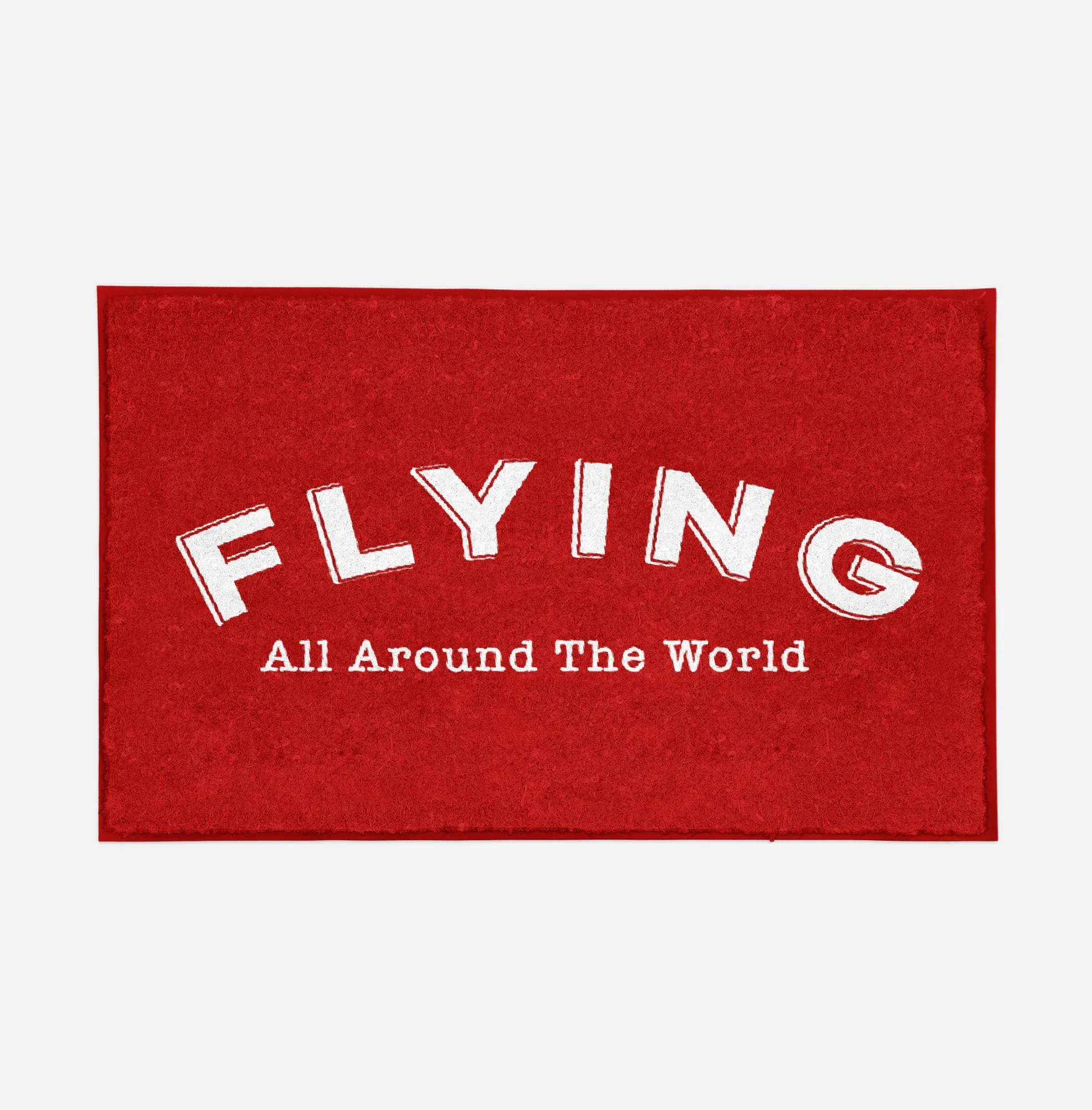 Flying All Around The World Designed Door Mats