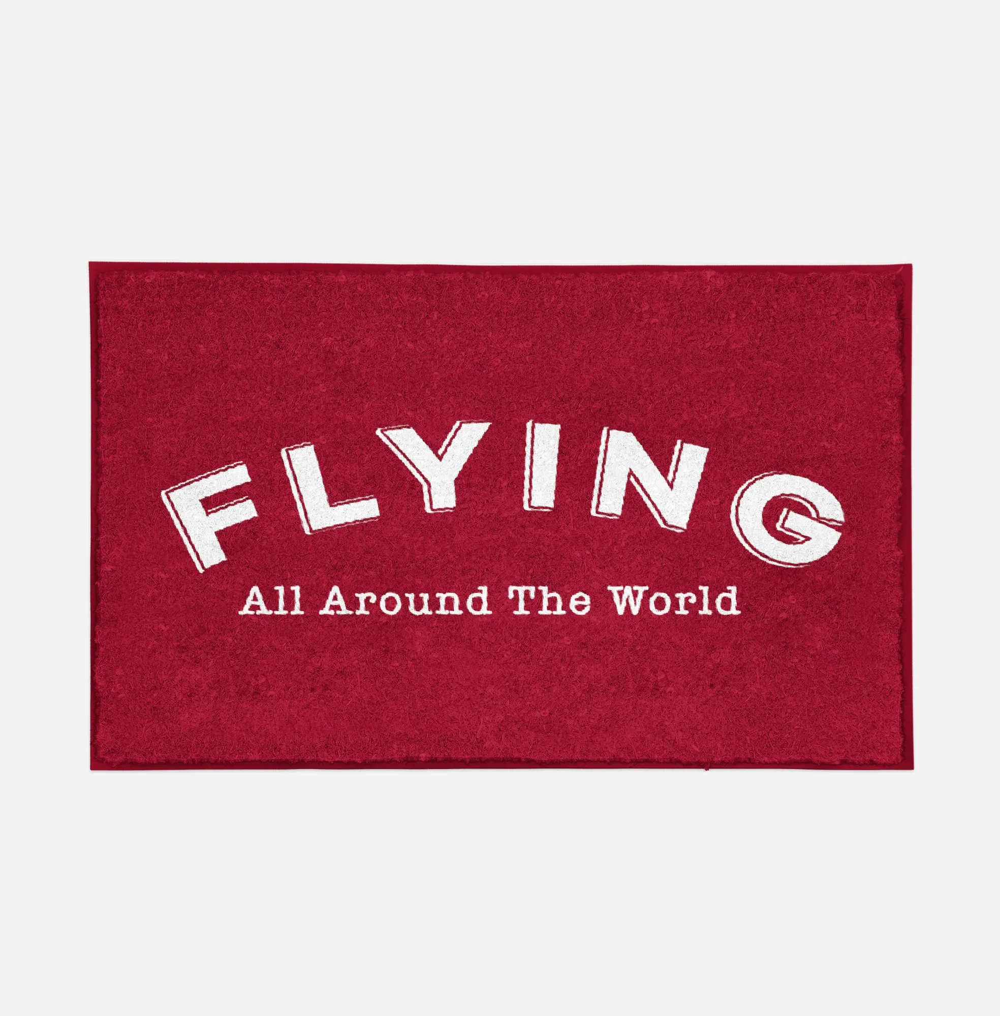 Flying All Around The World Designed Door Mats