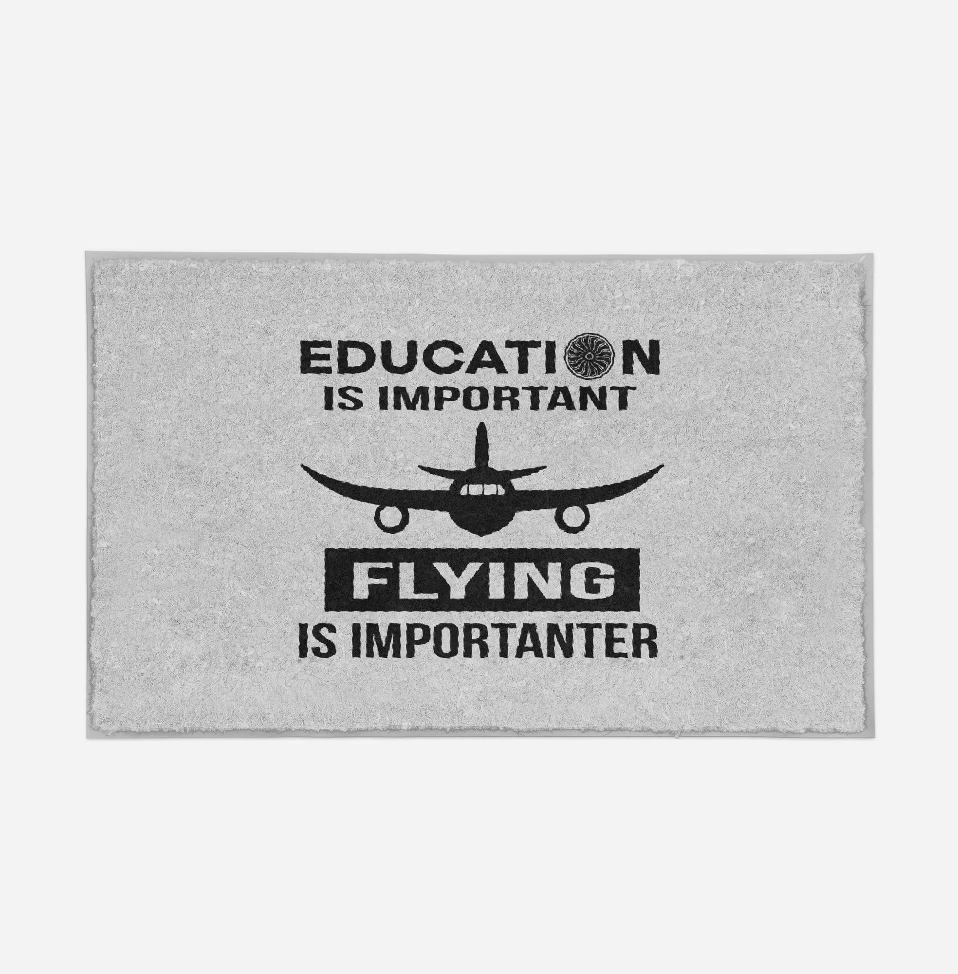 Flying is Importanter Designed Door Mats