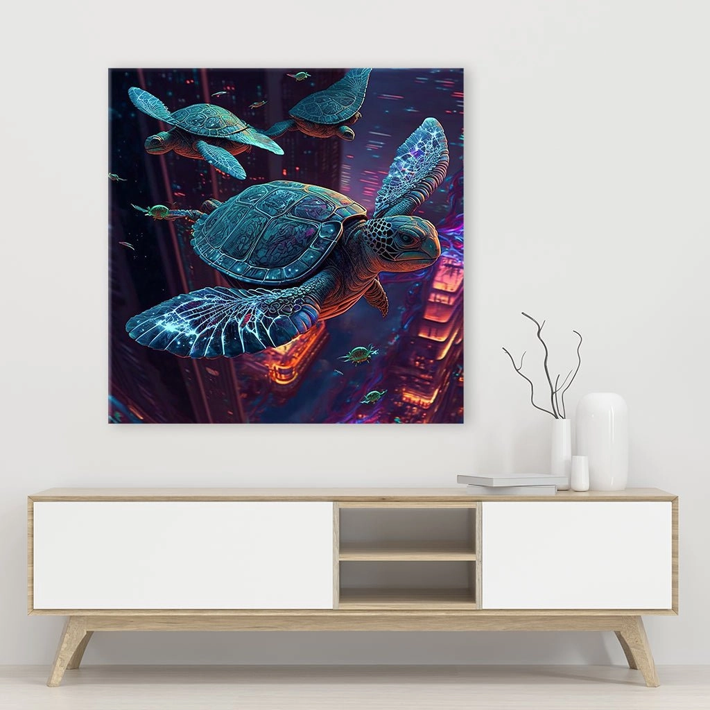 Flying Turtles by Catill 