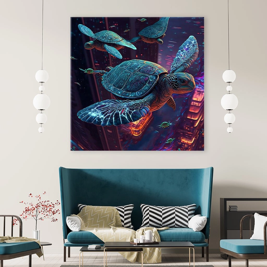 Flying Turtles by Catill 