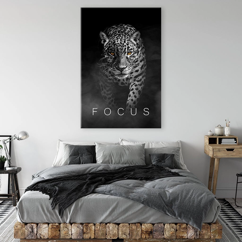 Focus Leopard by Adrian Vieriu 