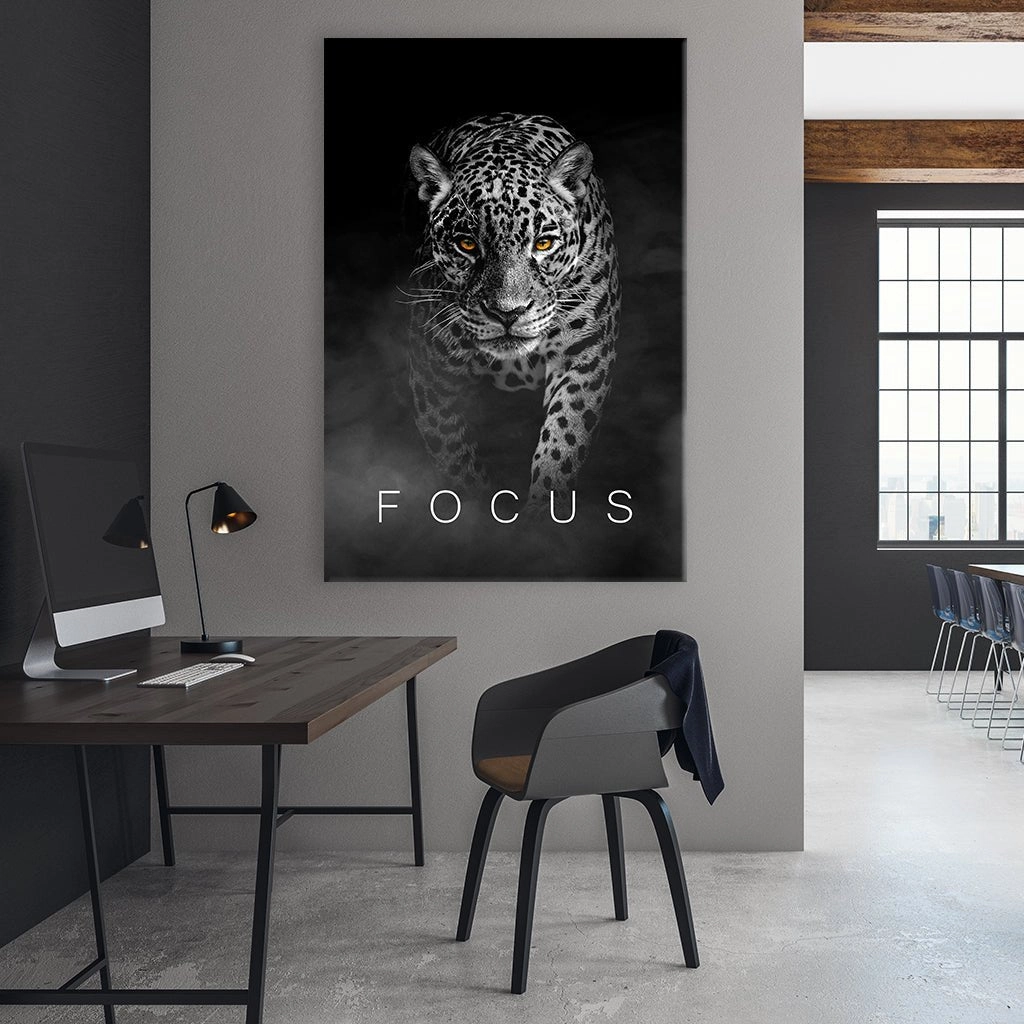 Focus Leopard by Adrian Vieriu 