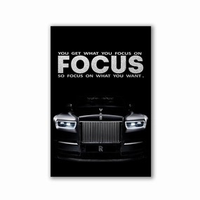 Focus On by Adrian Vieriu framed mural artwork