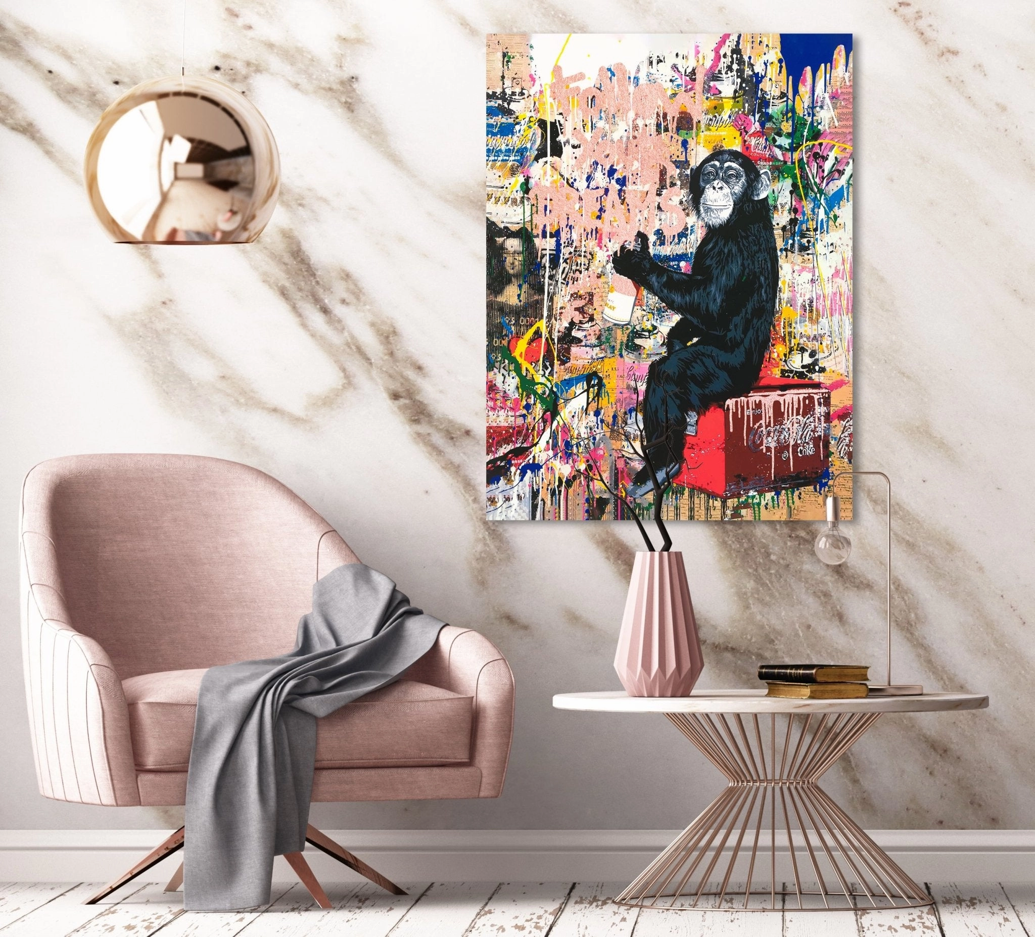 Follow Your Dreams by Banksy Ros on Acrylic