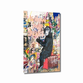 Follow Your Dreams by Banksy Ros on Acrylic framed mural artwork