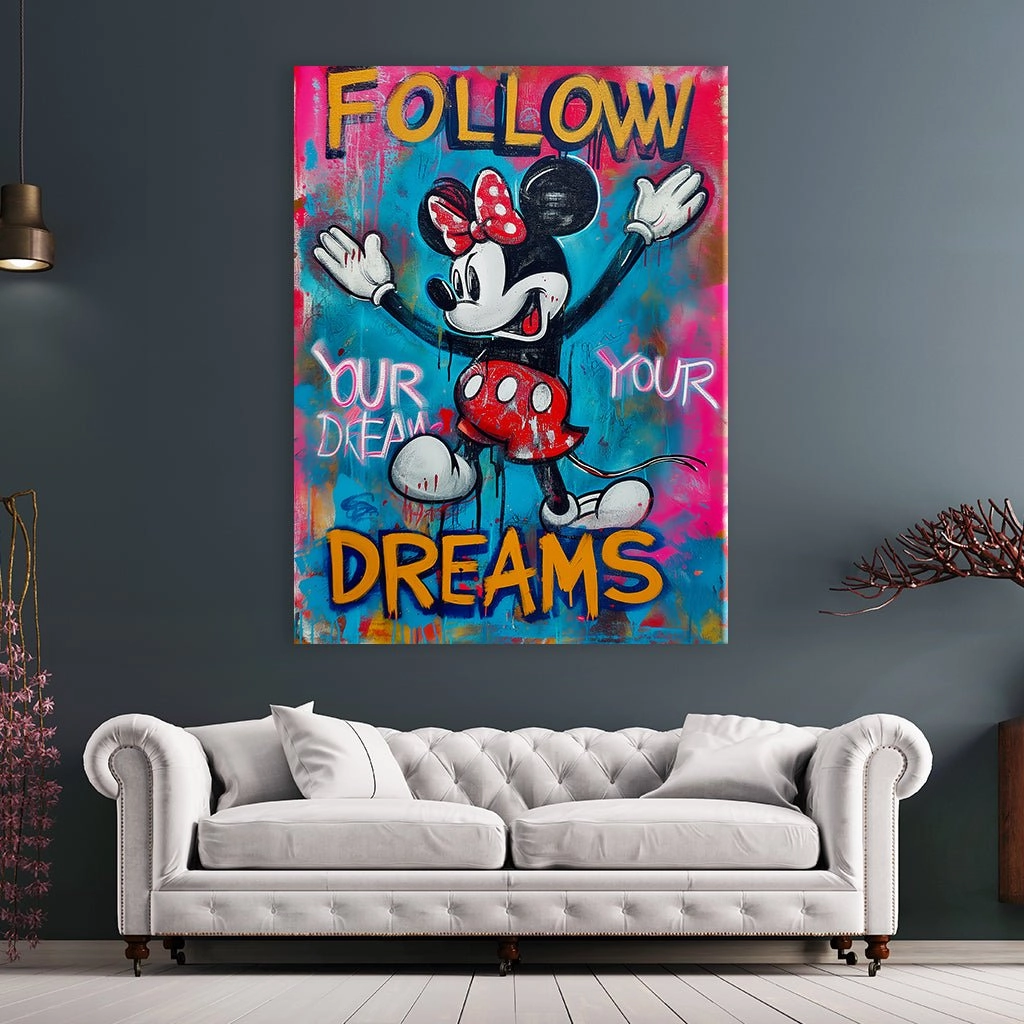 Follow your Dreams Minnie by Frank Daske