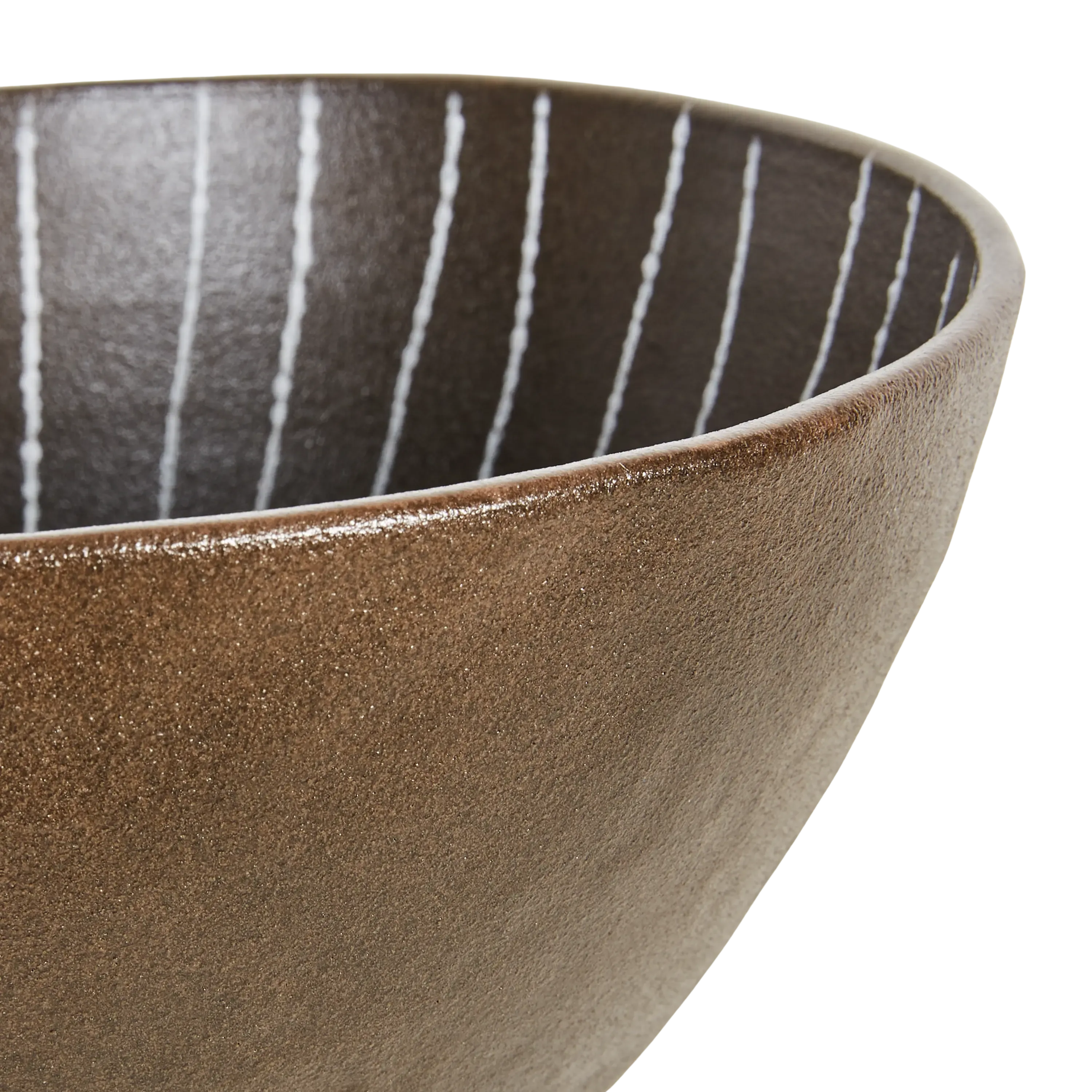 Footed Stoneware Bowl
