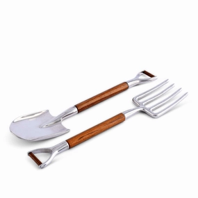 Fork & Shovel Salad Serving Set cute desktop display