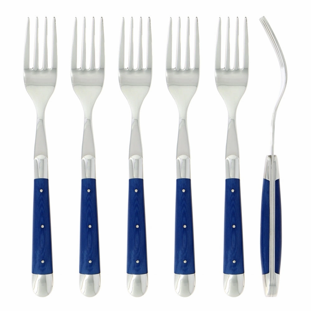 Forks Fabric Series in Blue